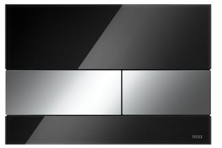 TECEsquare Betätigungsplatte black & grey