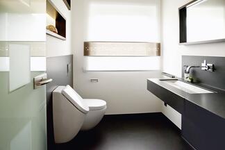 Gaeste WC normal schwarz rawe