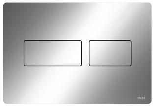 Betätigungsplatte TECEsolid in glänzendem Chrom