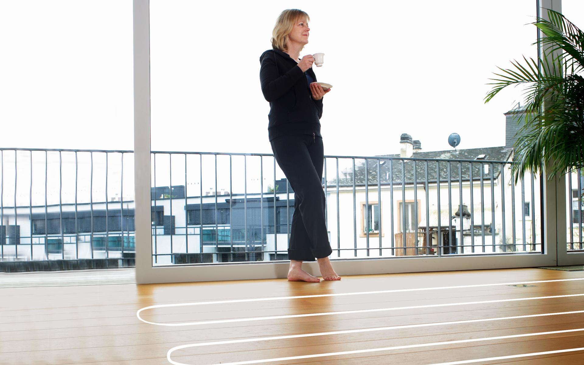 Nie wieder kalte Füße dank der Fußbodenheizung