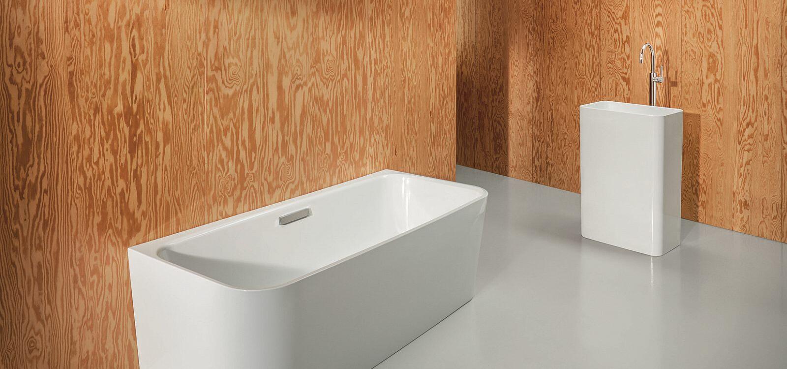 Badewanne und Waschtisch der Designlinie BetteArt I