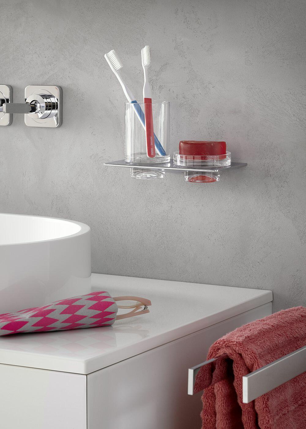 Waschtisch mit Accessoires der Serie art von Emco